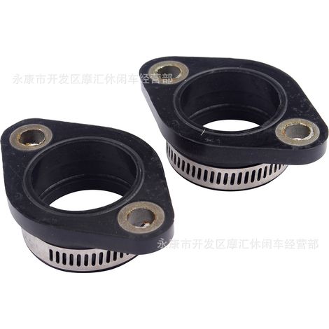 ATV Beach Compatible Yamaha Banshee YFZ350 1987-2006 Carburetor Intake Manifold Connector (1/4)