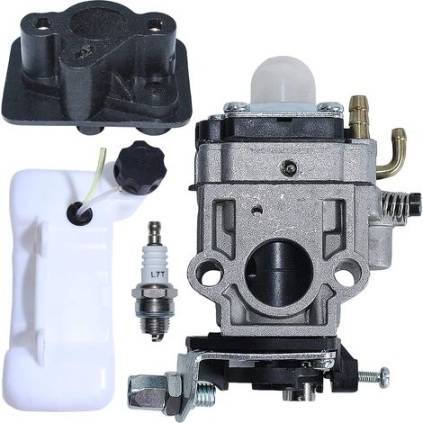 Pour débroussailleuse tondeuse à gazon 43CC 52CC 47CC 40-5 réservoir de carburant assemblé carburateur, carburateur, réservoir de carburant (bouche centrale), collecteur d'admission, bougie. (1/5)