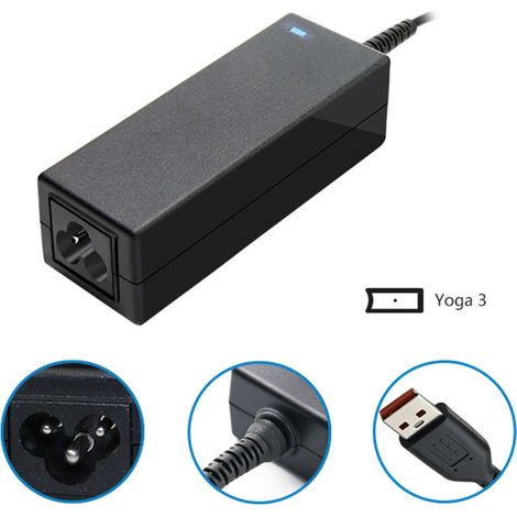 Alimentatore Notebook 40W 20V 2a Compatibile con Lenovo 3 Tip