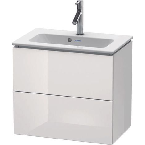 Duravit L-CUBE Mobile lavabo compatto 550x620x391mm bianco lucido (1/5)