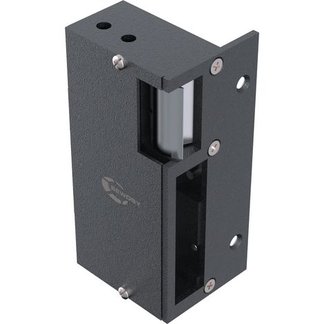 Gâche électrique en applique 1120 12-24V AC/DC réversible à émission de courant - SEWOSY - SEA1120R