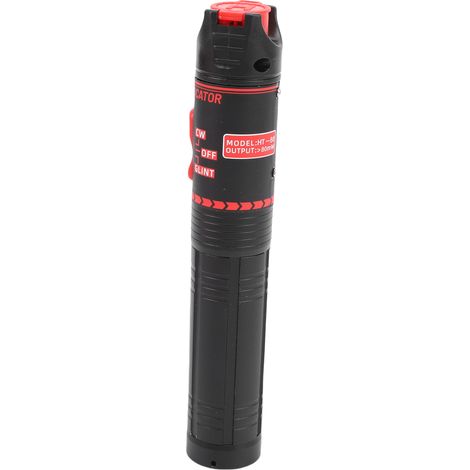 Localisateur visuel de défaut fibre optique 80KM connecteur universel 2,5mm stylo rouge rechargeable sans contact pour test de continuité (1/5)