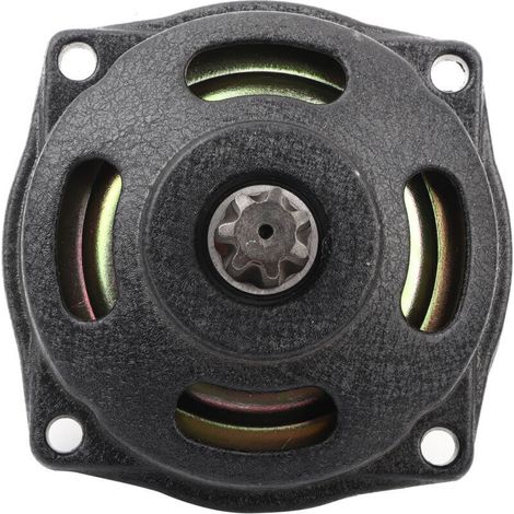 Motorradkupplungs-Fersen-Kettenrad 7T Kettenrad für Minimoto mit Glocke und 7-Zahn-Ritzel für Standard 6mm 25h luftgekühlte Motoren.