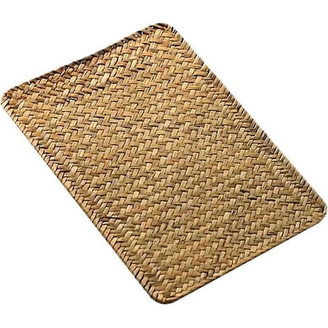Set de table tissé rectangulaire pour table à manger à la maison (1/5)