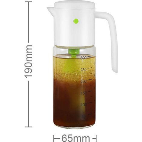 Salade Vinaigrette Mélangeur Bouteille 300ml Pressing Cup pour Ketchup De Stockage De Jus (1/5)