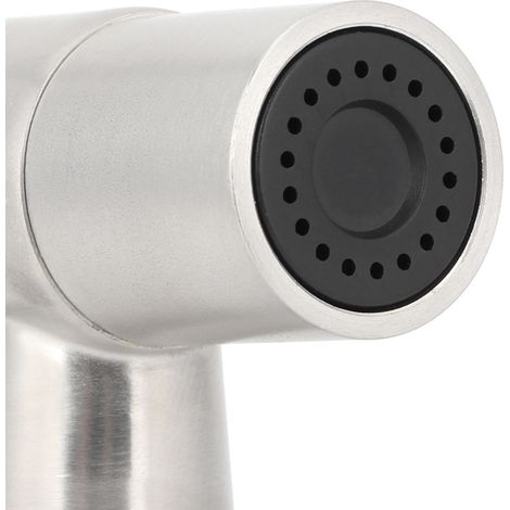 Douchette WC Portative en Stainless Steel 304 12 cm Pression 0.8-1.2 MPa avec Déclencheur (1/5)