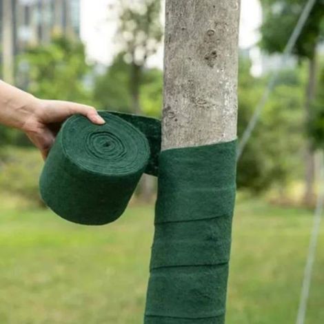 Protection d'arbre en tissu non tissé - KAGOLOW - 3 couches - 12 cm x 15 m - Protection contre le froid et le gel (1/5)
