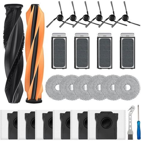 Set di accessori da 26 pezzi per l'aspirapolvere robot Dreame X50 Ultra Complete / L50 Pro Ultra. (1/5)