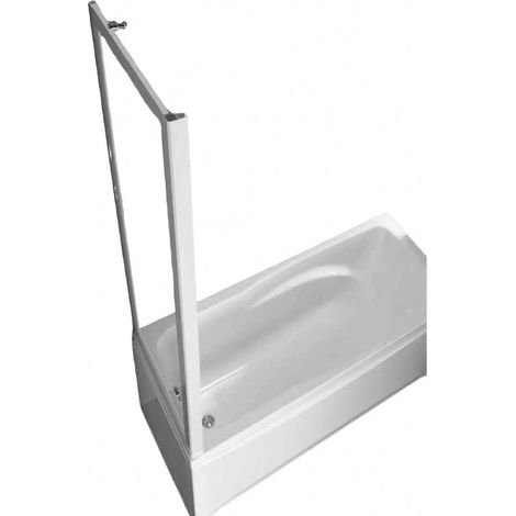 Forte - Parete Fissa 70-67 Per Box Vela Vasca (Lato Senza Magnete) - Vetro In Acrilico Opaco - Serie Skipper - Articolo: Bs340