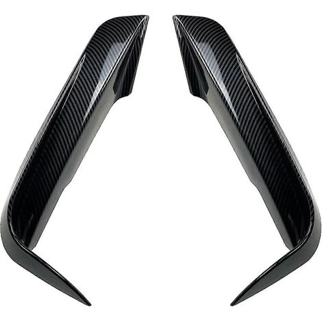 Frontstoßstangenverkleidung für BMW 3er F30 F31 M Sport 320i 325i (2012–2018) Nebelscheinwerferabdeckung Lufteinlass Carbonfaser-Optik (Paar)