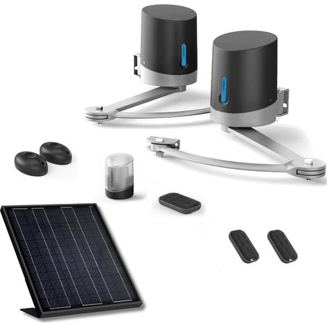 Motor für Flügeltore Avidsen ORANE SE + Solar Kit + 2 zusätzliche Fernbedienungen (3 insgesamt)