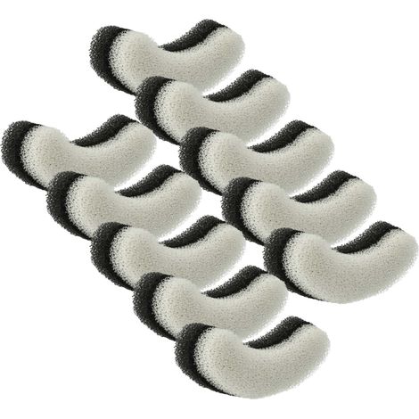 vhbw 10x Filter kompatibel mit NPET WF100, WF050TP Trinkbrunnen für Katzen, Hunde - Filterelement
