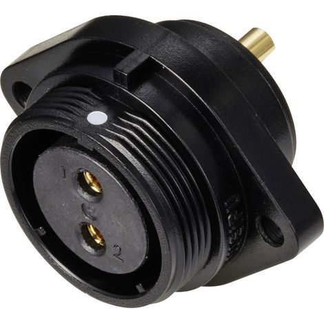 Weipu SP2113 / S 2 Rundstecker Buchse, Einbau Gesamtpolzahl: 2 Serie (Rundsteckverbinder): SP21 1 S (1/4)