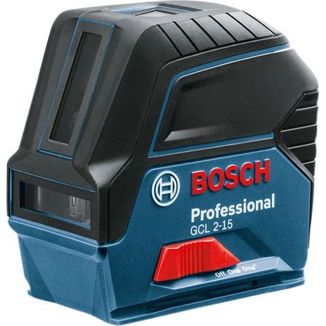 BOSCH GCL 2-15 + RM1 AA batteries Cross line laser