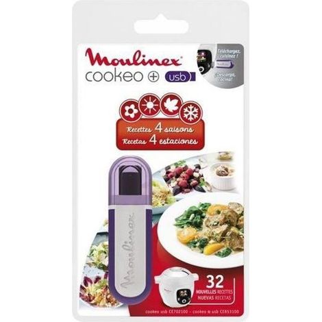 COOKEO USB MEDITERRANEE POUR PETIT ELECTROMENAGER MOULINEX - XA600011 (1/5)