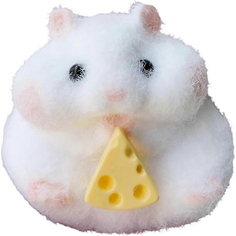 Weihnachtsschmuck TPR Weichgummi Massives Hamster-Kneif- und Stressabbau-Spielzeug Niedliche Haustiermausc24070479-B (1/5)