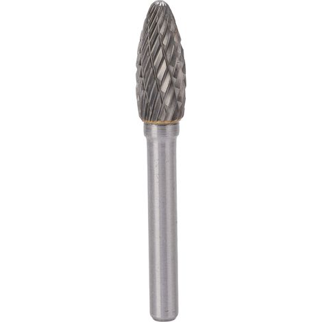 Fraise rotative en carbure HX1025M06 double coupe forme arbre pour meulage précis aéronautique automobile (1/5)