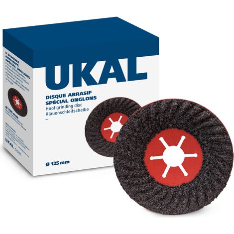 5 Disques abrasifs spécial onglons Ø 125 mm (1/3)