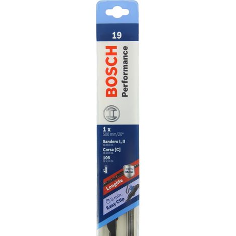 Spazzola tergicristallo perforata da 50 cm N°19 - Bosch