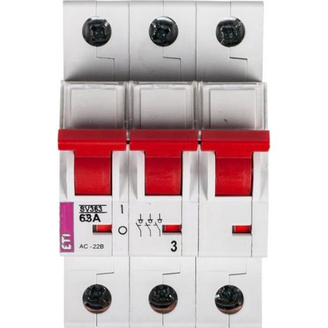 Interruptor seccionador modular 63A 3P 400V SV 363 002423314
