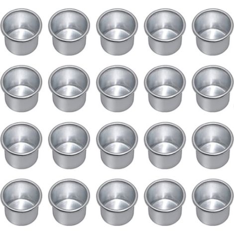 Support Pour Bougie - En Aluminium - Pour Bougies Droites - 20 Pièces (1/5)