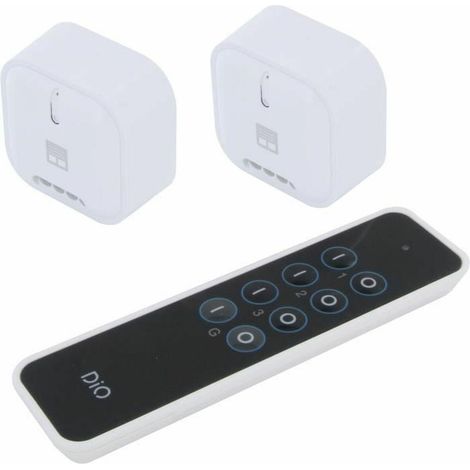 DiO Kit 2 módulos negro para motorización de persianas (1/2)