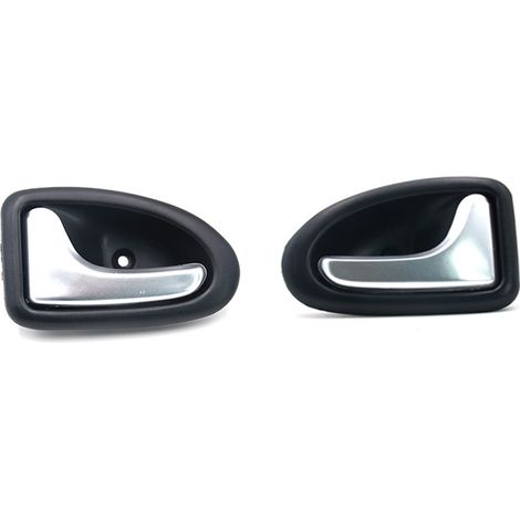 Convient pour la poignée de porte intérieure des Renault Clio et Megane (8200646939, 8200641120)-DELKEVIC (1/4)