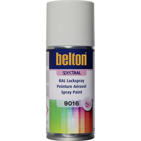 belton SpectRAL Lackspray 150 ml verkehrsweiß hochglänzend Sprühlack Buntlack