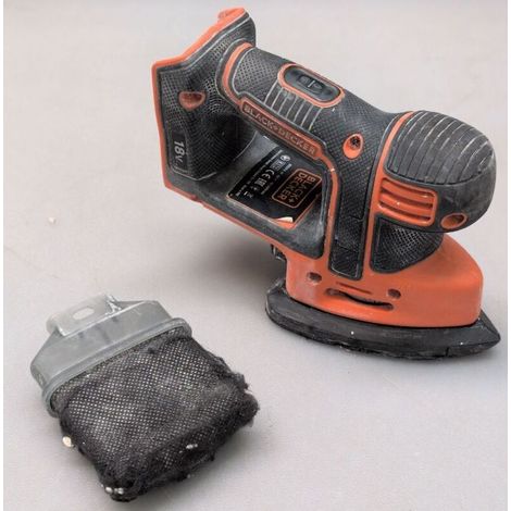 [GEBRAUCHT] B-Ware Black & Decker Akku-Deltaschleifer BDCDS18N-XJ 18V Schleifmaschine ohne Akku (1/2)