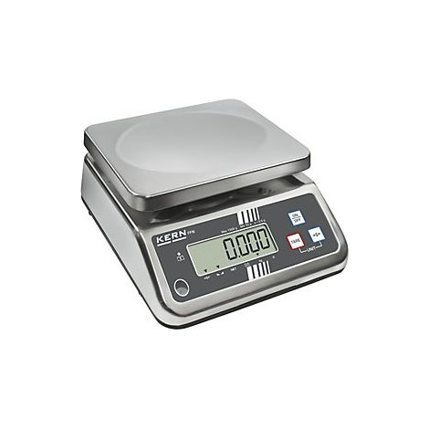 KERN  112422  Edelstahlwaage  mit Staub- und (1/2)