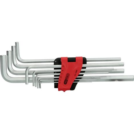 [NEUWERTIG] B-Ware KS Tools Innen-Sechskant Winkelschraubendreher Werkzeugstahl Set 1,5-10mm 10-tlg (1/2)