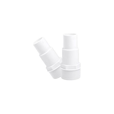 Lot de 2 raccords de tuyau pour piscine - Diamètre : 32/38 mm sur 1,5" (1/5)