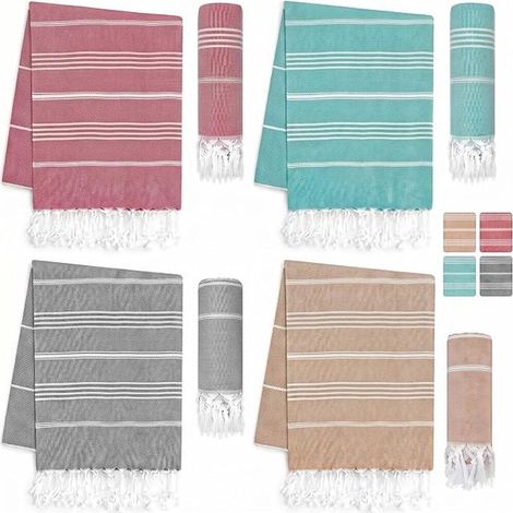 Beach towels, beach sheets, Turkish bath towels, bath towels (1/5)