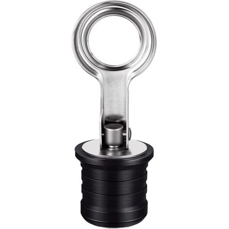 Tappo di scarico in acciaio inox da 32 mm, a connessione rapida da 3/4", 1" o 1-1/4", per imbarcazioni, a vite, resistente alla corrosione. (1/5)