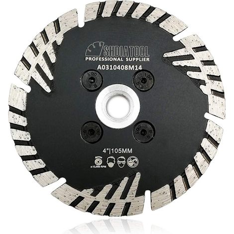 1pc disque diamant, coupe humide ou sèche, lame turbo, alésage m14, pour béton brique granit (1/5)