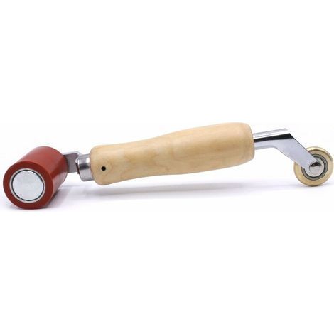 – Rouleau de pression professionnel – Combiné 1 rouleau silicone et 1 rouleau laiton – 45 mm pour diffuseur à air chaud – Outil couvreur (1/5)