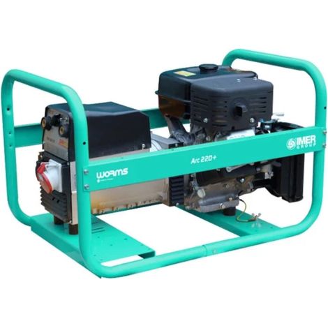 Groupe autonome de soudage essence triphasé 220A 7,5 kW AVR (1/2)