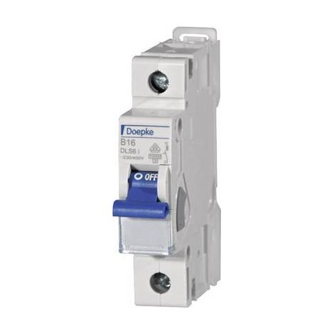 Doepke 09916023 DLS6I B16A 1polig 10KA Disjoncteur 1 pôle 16 A 230 V (1/3)