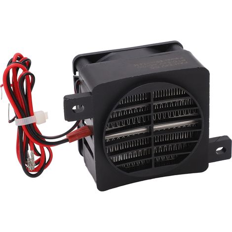 PTC-Heizlüfter, 30 Sekunden, schnelles Aufheizen, konstante Temperatur, isoliert, 80 W, tragbarer PTC-Heizlüfter für kleine Räume, 24 V (1/5)