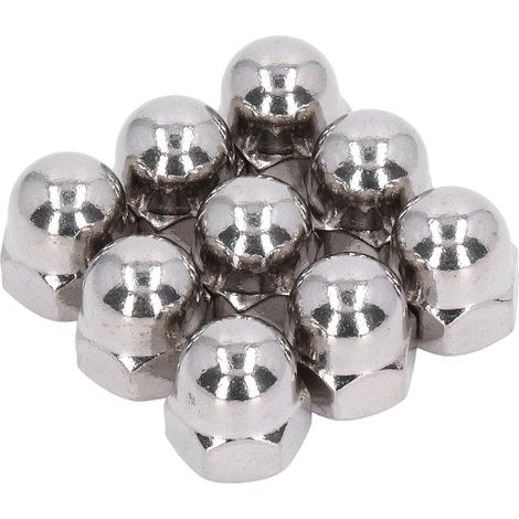50 pièces écrous à embase M8 inox 304, fixations pour assemblage et maintenance, filetage métrique