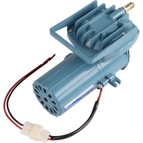 Pompes à Air pour Aquarium, DC 12 V 35 W Aérateur de Pompe à air Pompe à Air Oxygène Portable avec Poignée pour Bassin Aquarium Aquiculture 68 L/Min