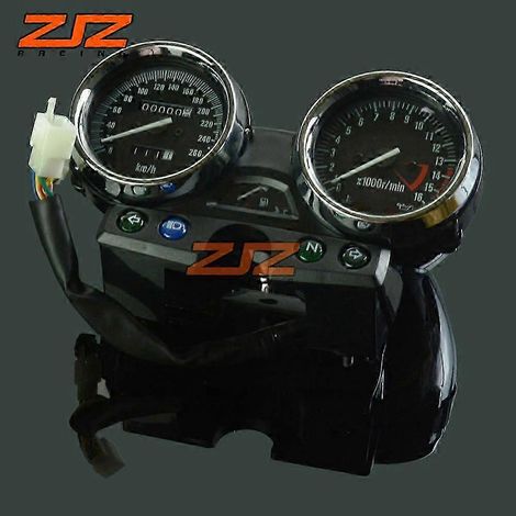 Compteur de vitesse haute dureté pour motos Zrx750 et Zrx1100 (1994-1997) - un accessoire de modification. (1/5)