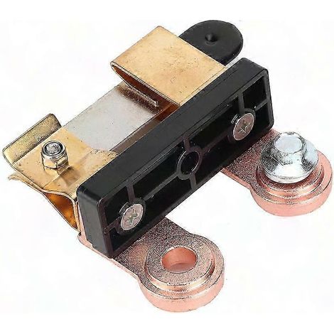 Schiebeschalter für Kfz-Batterietrennschalter, Klemmentrennschalter, 12V-24V-Leistungsschalter, Not-Aus, Kabelverbinder, Trennvorrichtung. (1/5)