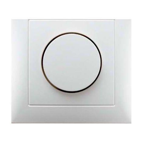 BERKER 11308989 ABDECKPLATTE MIT REGULIERKNOPF FÜR DREHDIMMER BERKER S.1 POLARWEIß, GLÄNZEND