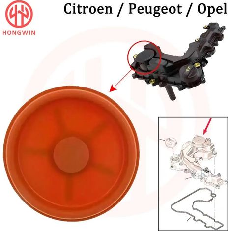 1 Pièce Membrane de Couvercle PCV pour Peugeot – Réf. 11127646554 / 9811687980 – Pièce de Rechange