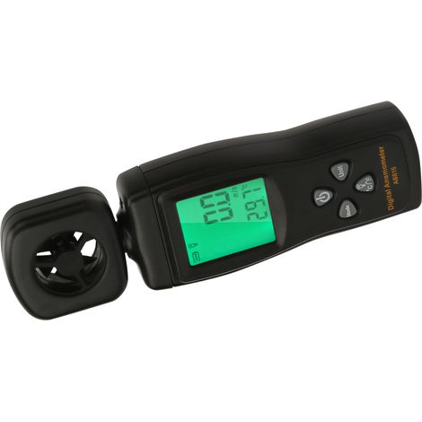 SMART SENSOR AS816 Mini-Digitalanemometer 0,3-30 m/s Windgeschwindigkeits-, Temperatur- und Luftstrommesser (1/5)