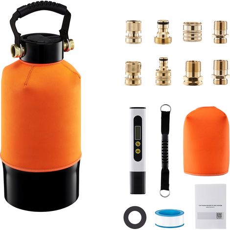 Mophorn Deionisiertes Wassersystem für Autowäsche 757 L, Wasserdeionisierer mit 5L DI-Harz-Filtern und Handgriff, Entionisiertes Wassersystem für Fahrzeuge, Motorräder, Boote und Fensterreinigung (1/5)
