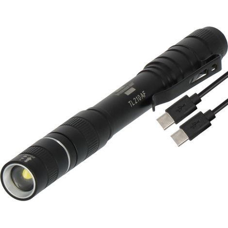 Brennenstuhl TL210 AF 1173750003 LED Taschenlampe mit USB-Schnittstelle akkubetrieben 200 lm 13 h (1/4)