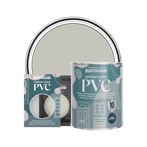 Peinture pour PVC, Finition Satinée - Brume (1/3)