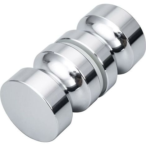 Poignée de porte de douche en alliage d'aluminium Bouton de poignée, rainure Poignée de porte de douche Boutons, poignées Boutons pour B